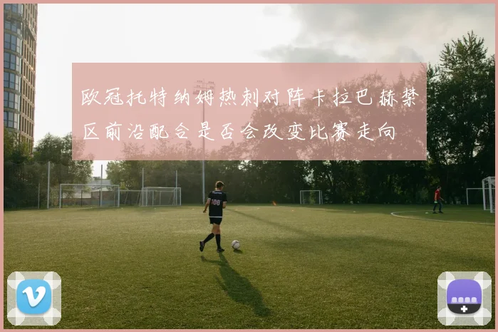 欧冠托特纳姆热刺对阵卡拉巴赫禁区前沿配合是否会改变比赛走向